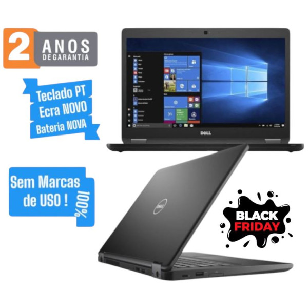 DELL LATITUDE 5480 14.1" I5-7200u 16GB SSD 512GB W PRO 