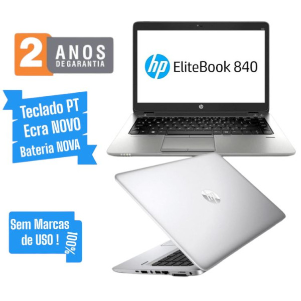 HP ELITEBOOK 840 G3 14.1" FHD I7-6ª GEN 16GB NVME 512GB W10 PRO 