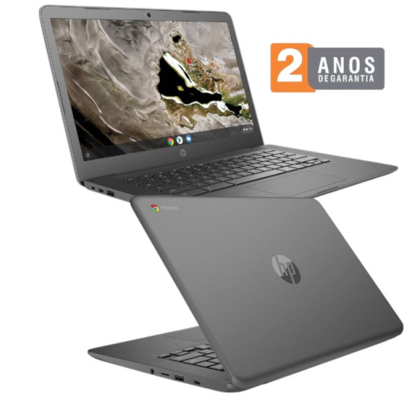 HP Chromebook 14 G5 14″ FHD TouchScreen Celeron N3350 4GB SSD 32GB Intel HD Graphics 500