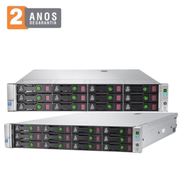 HPE DL380 GEN9 LFF 2667v3 2P 64G 2xSSD 480GB| 3xHDD 8TB P840a Servidor Usado Recondicionado