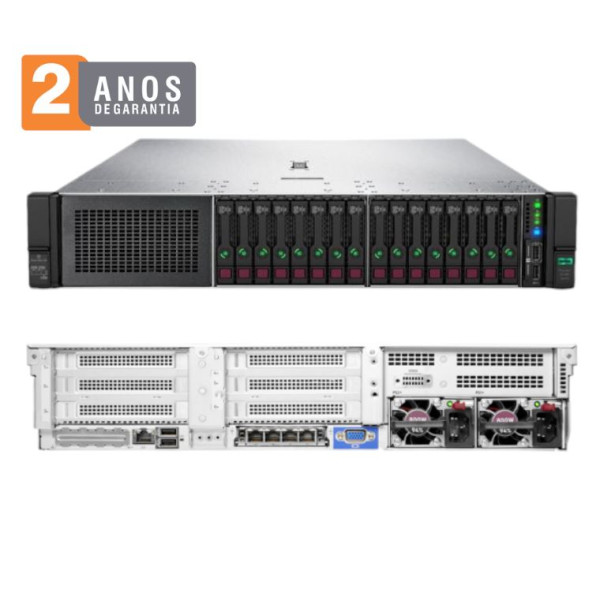 HPE DL380 GEN10 NVMe 6134 2P 256GB 2xSSD NVME 1.92TB + 3xSSD 1.92TB SA S100i