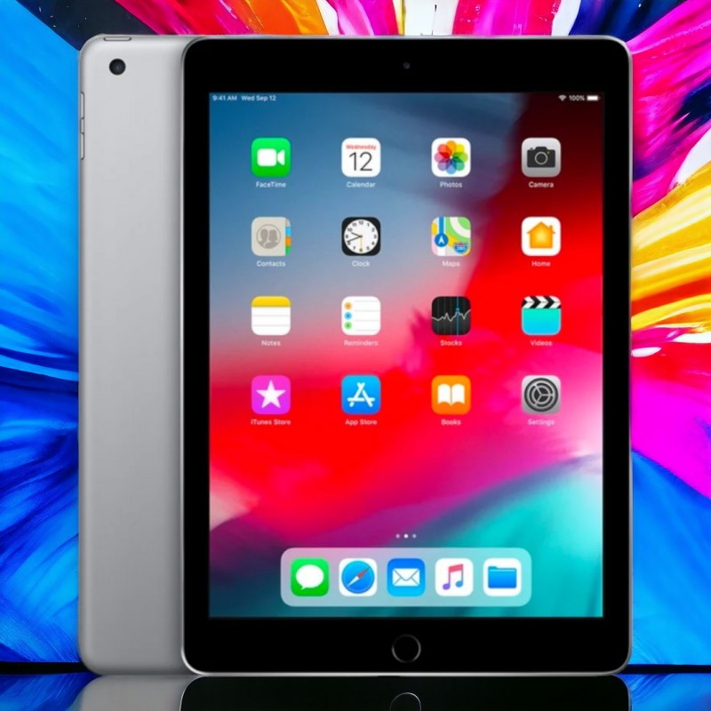 Apple iPad 6 Gen 9.7″ IPS (2048×1536) A10 Fusion 2GB 32GB Wi-Fi + 4G (NANO SIM) IOS 16
