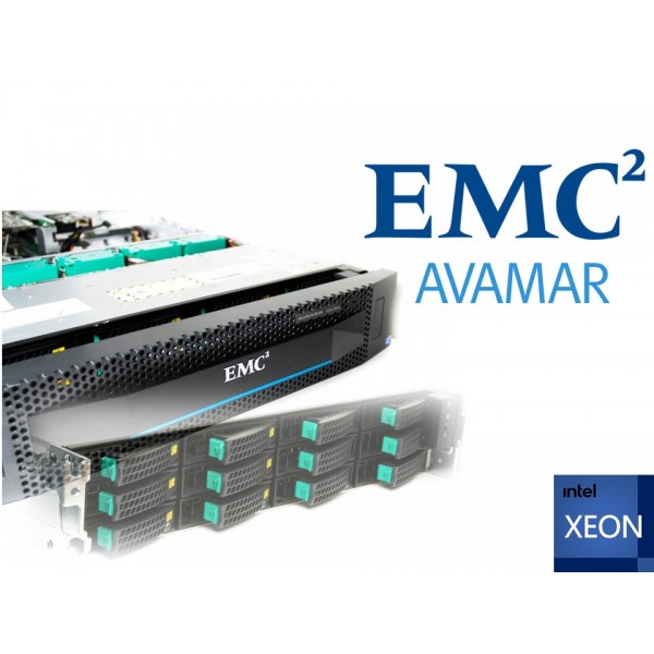 EMC AVAMAR ADS GEN 4S 2U DUPLO XEON E5-2660 128GB  2X SSD 256GB + 12 X 3TB HDD SAS (36 TERABYTES) S/SO