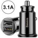 Carregador Isqueiro 2xUsb Preto