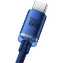 Cabo Usb - Usb-C Crystal Shine 1.2m Azul