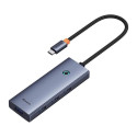 Hub Usb UltraJoy 5in1 5-Portas (1xHdmi 4K@30Hz + 4xUsb 3.0) Cinza