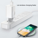 Carregador Baseus Charging Carregador rápido USB 3.0 - Branco