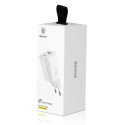 Carregador Baseus Charging Carregador rápido USB 3.0 - Branco