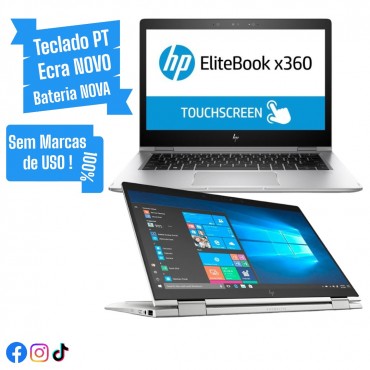 HP ELITEBOOK  (X360) 1030 G3 13.3" FHD (touch) I5-8ª GEN 8GB NVMe 256GB W11 PRO